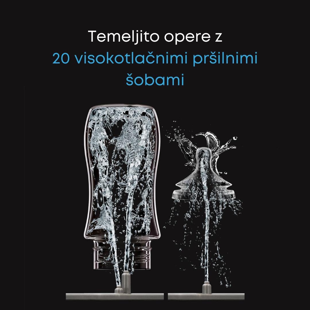 Pralec, sterilizator in sušilec otroških stekleničk BabyBrezza Bottle Washer Pro®