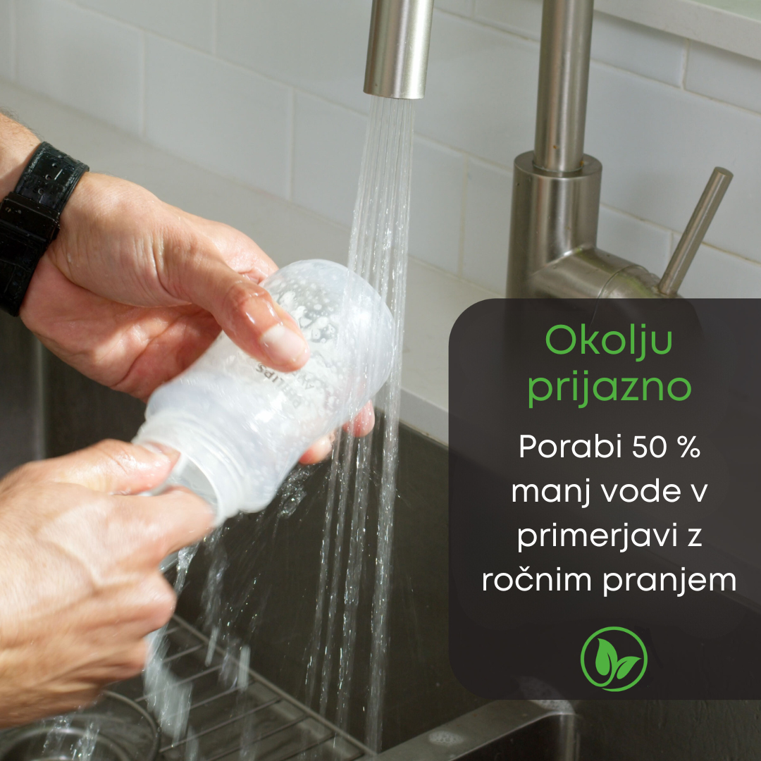 Pralec, sterilizator in sušilec otroških stekleničk BabyBrezza Bottle Washer Pro®