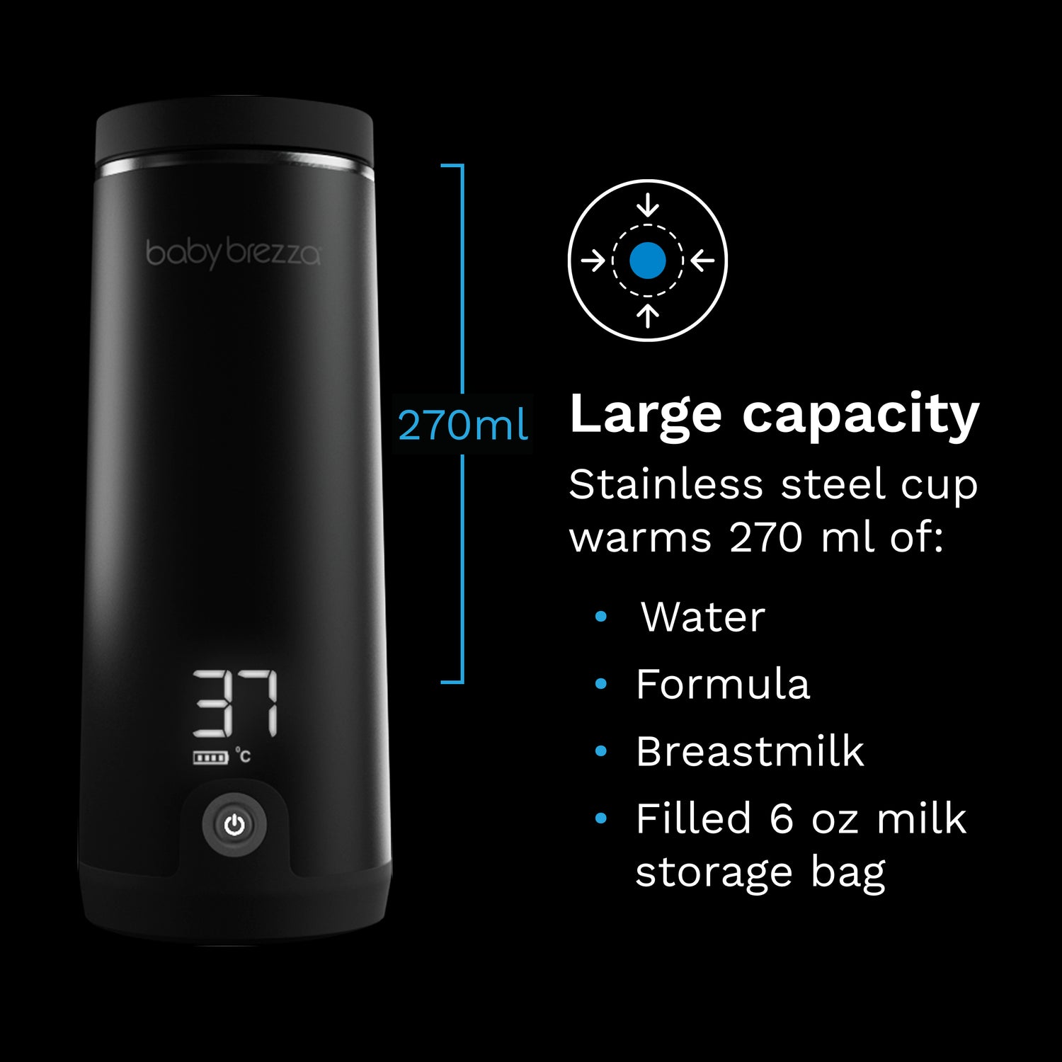 BabyBrezza Scaldabiberon Portatile Superfast